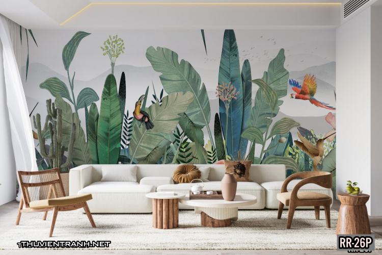 Tranh dán tường rừng xanh nhiệt đới Tropical RR-26P - Kết quả tìm kiếm tranh tường